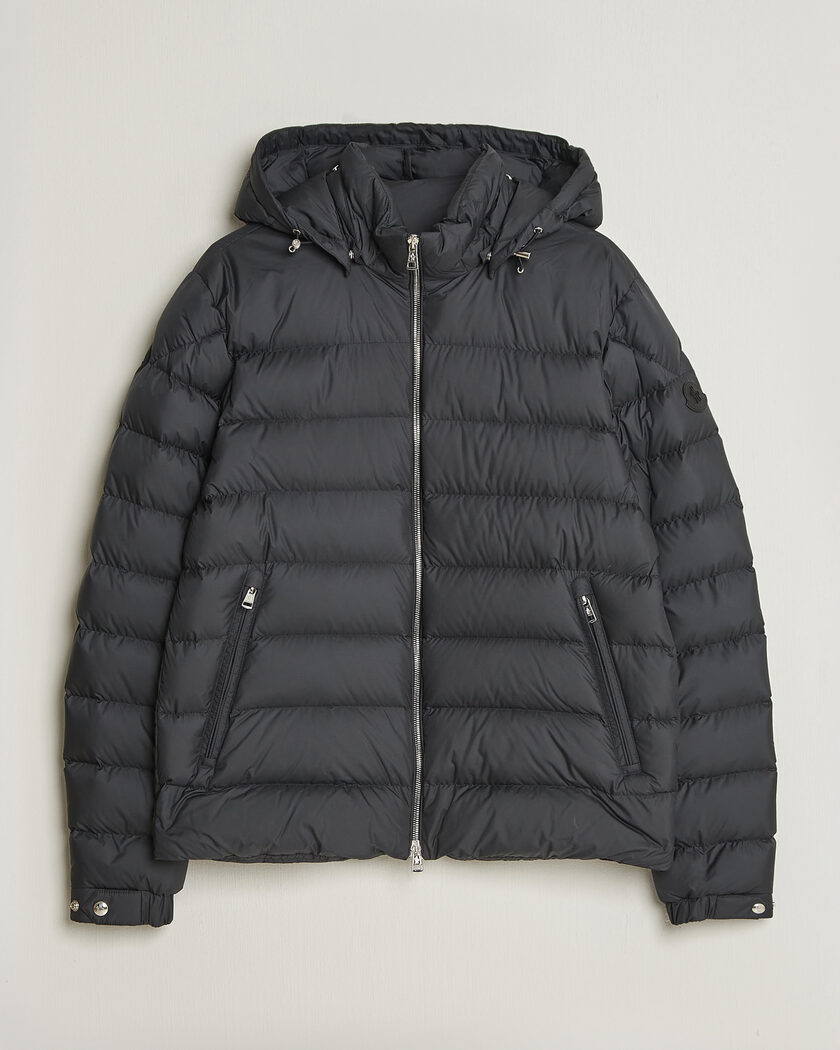 Moncler Arneb Hooded Down Jacket Black – Black