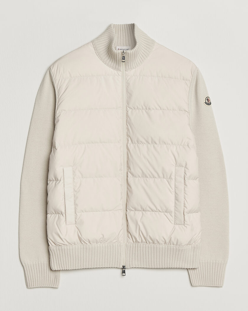 Moncler Padded Hybrid Jacket Grey – Grey
