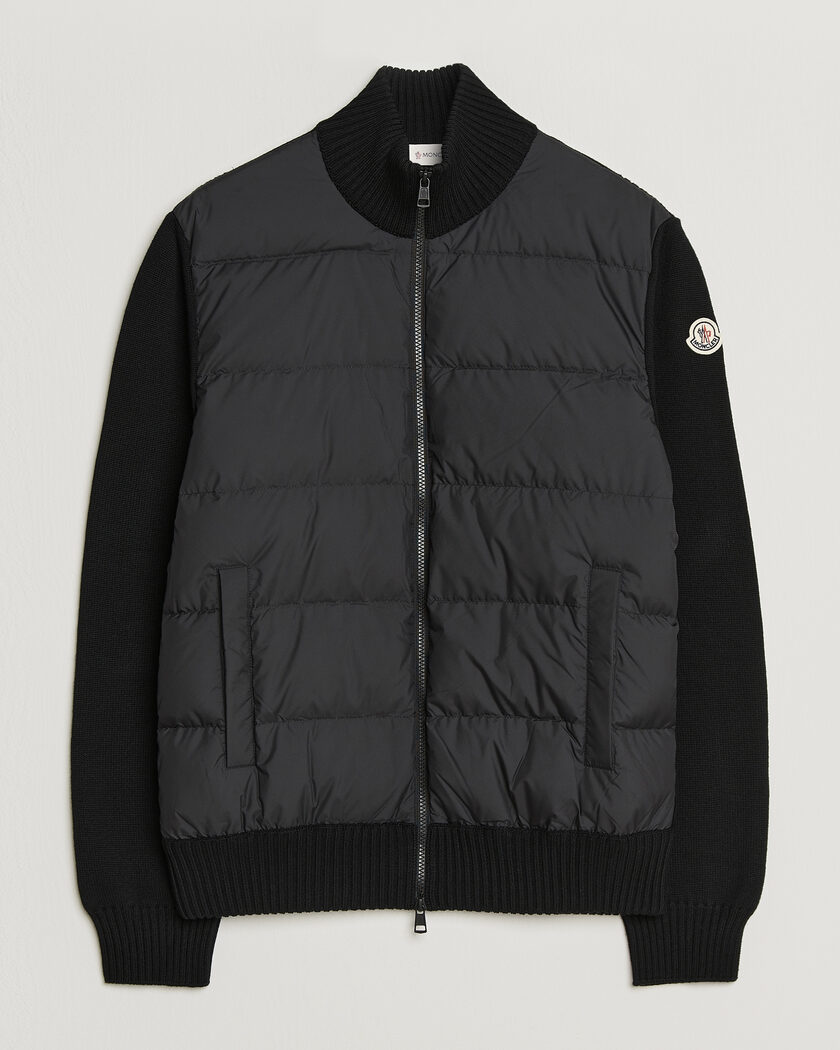 Moncler Padded Hybrid Jacket Black – Black