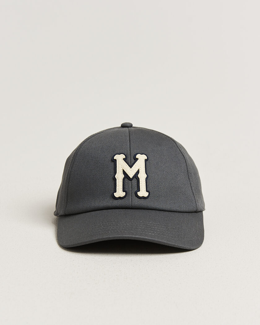 Moncler College Logo Baseball Cap Grey – Grey