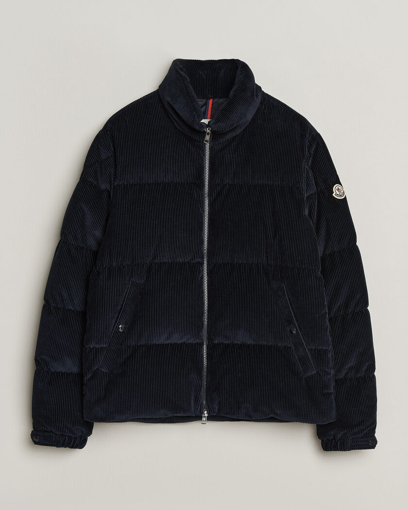 Moncler Esparron Corduroy Jacket Navy – Blue