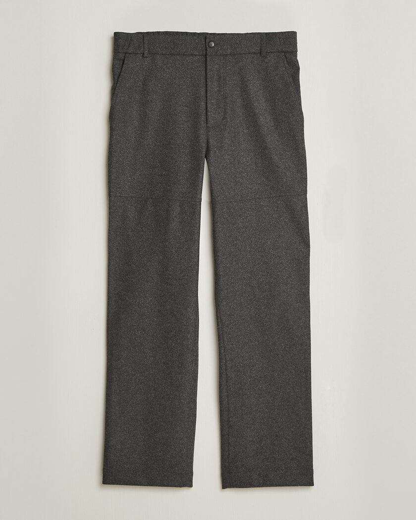 Moncler Flannel Trousers Charcoal – Grey