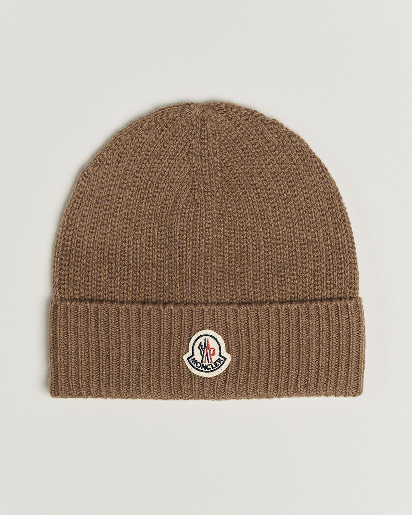 Moncler Grenoble Beretto Beanie Off White at CareOfCarl.com