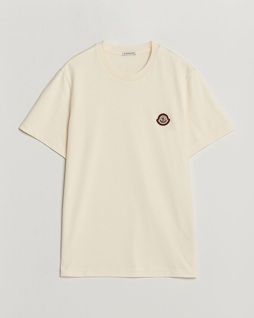 Moncler Logo T-Shirt Off White – White