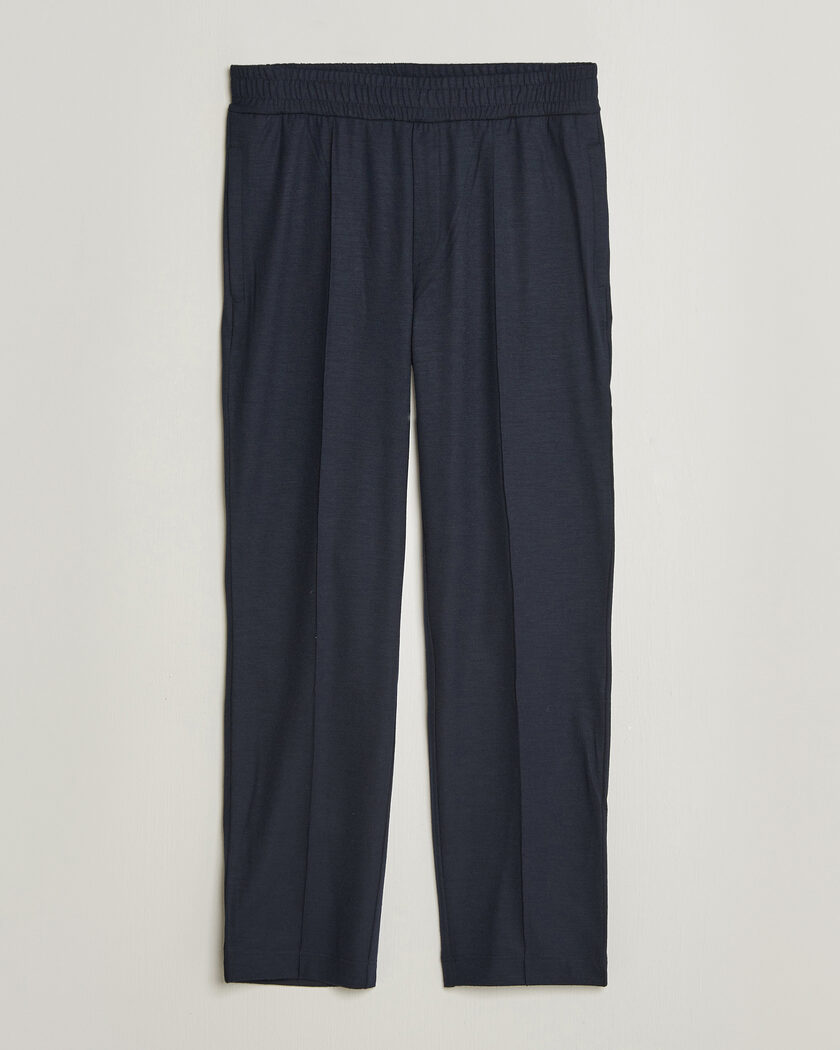 Auralee Superlight Flannel Slacks Charcoal at CareOfCarl.com