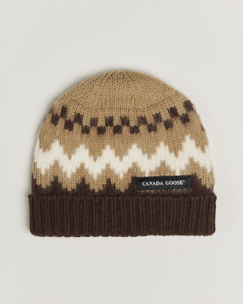Canada Goose Fair Isle Toque Glacier Woods – Brown