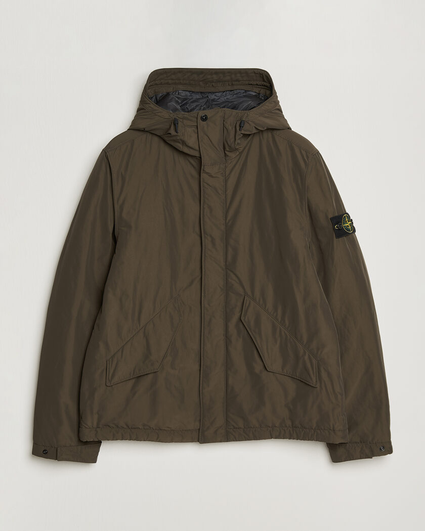Stone Island Micro Twill Hood Jacket Coal Grey – Grey