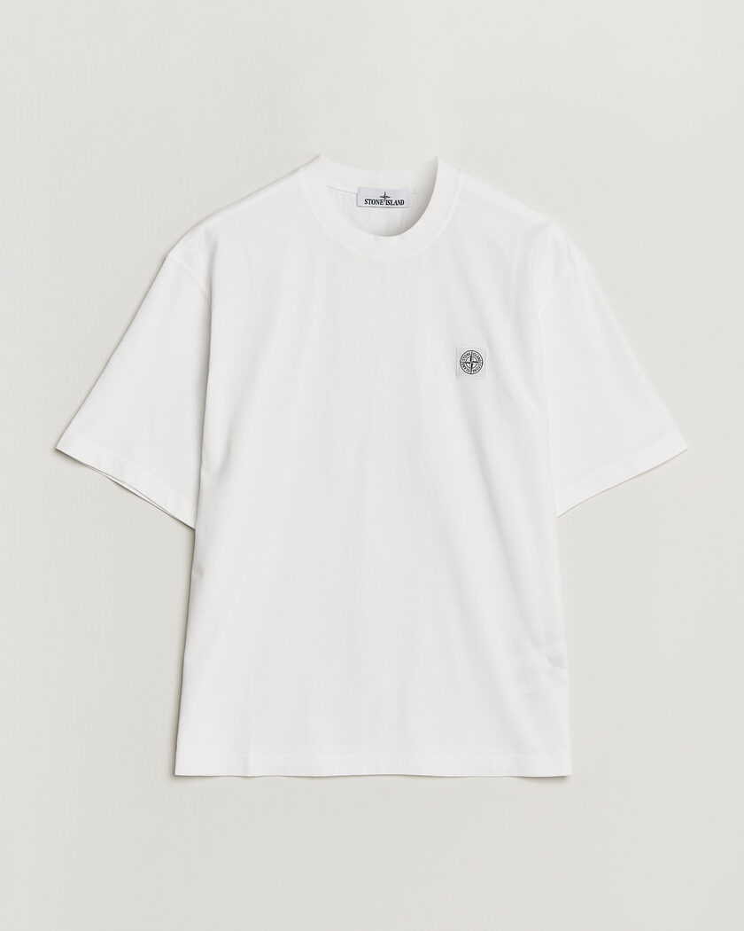  Stone Island Combed Organic Cotton T-Shirt White – White