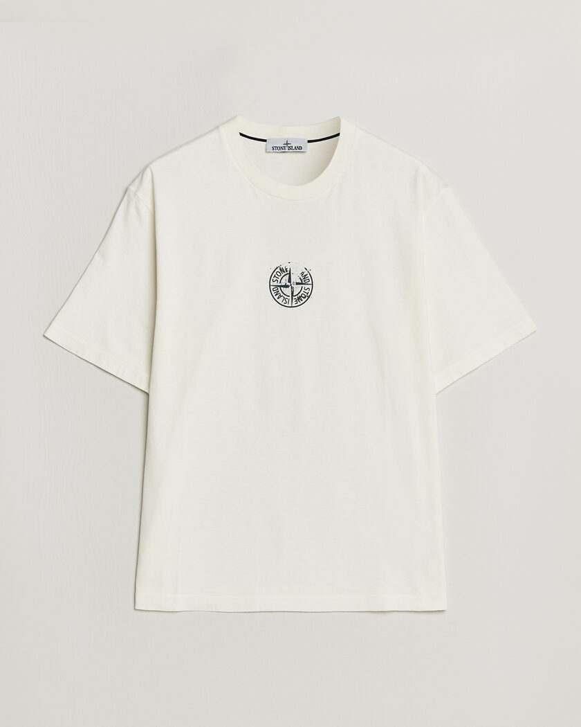 Moncler Grenoble Mountain Print T-Shirt Off White at CareOfCarl.com