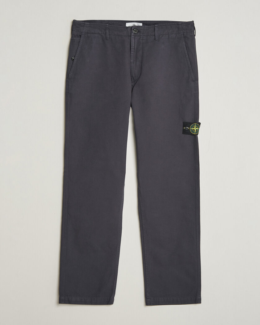 NN07 Kay Relaxed Fit Wool/Tencel Trousers Black at CareOfCarl.com