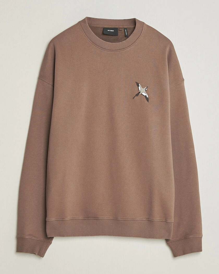 Axel Arigato Micro Bee Bird Sweatshirt Coffee Brown – Brown