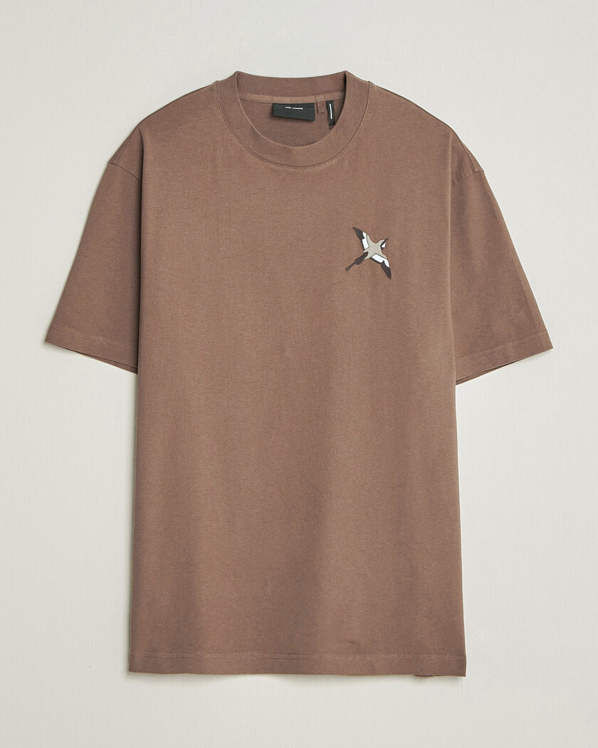 Axel Arigato Micro Bee Birt T-Shirt Coffee Brown – Brown