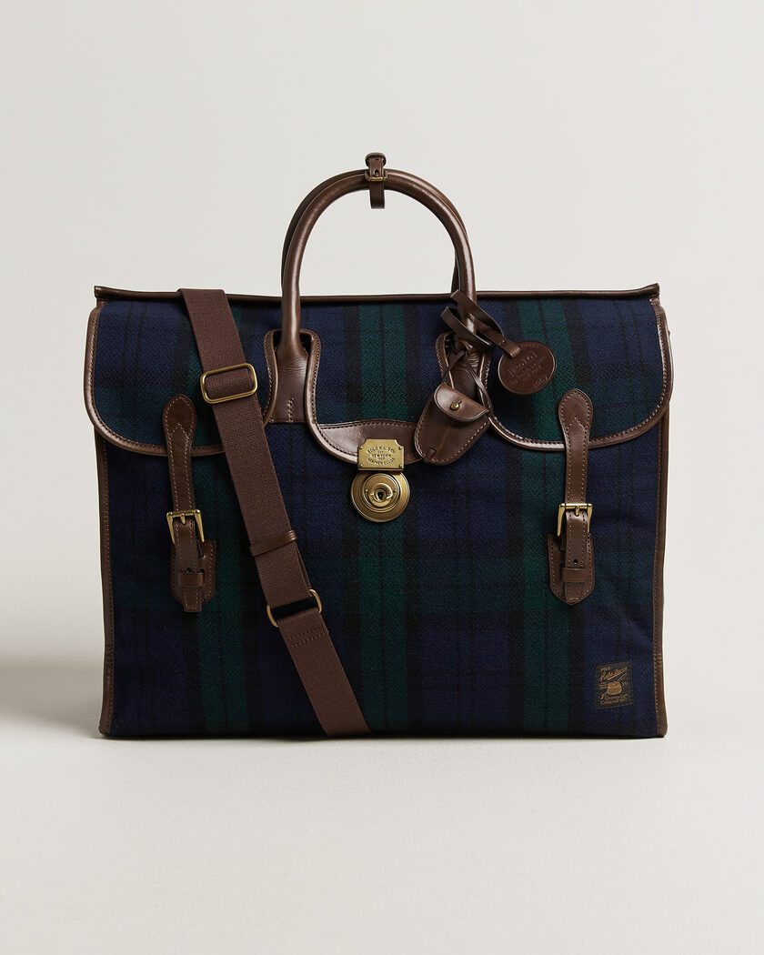 Polo Ralph Lauren Weekender Luggage Bag Blue/Green Multi – Blue