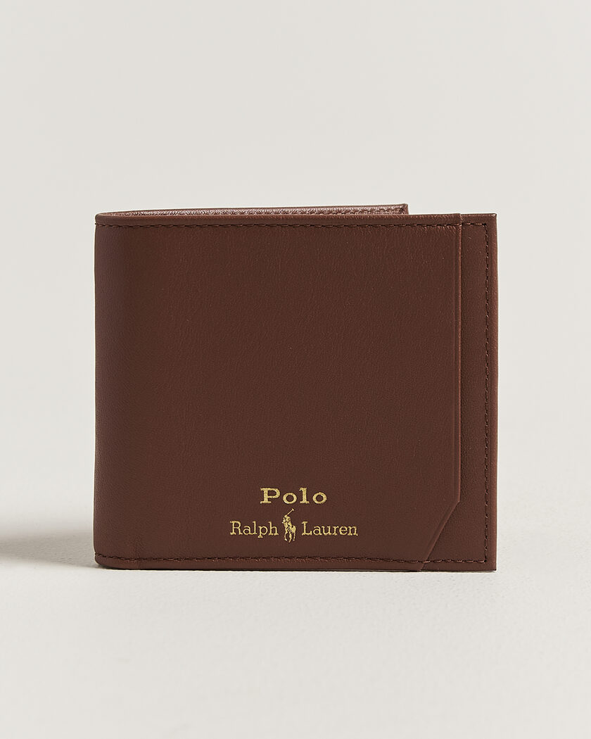 Polo Ralph Lauren Smooth Leather Wallet Saddle – Brown