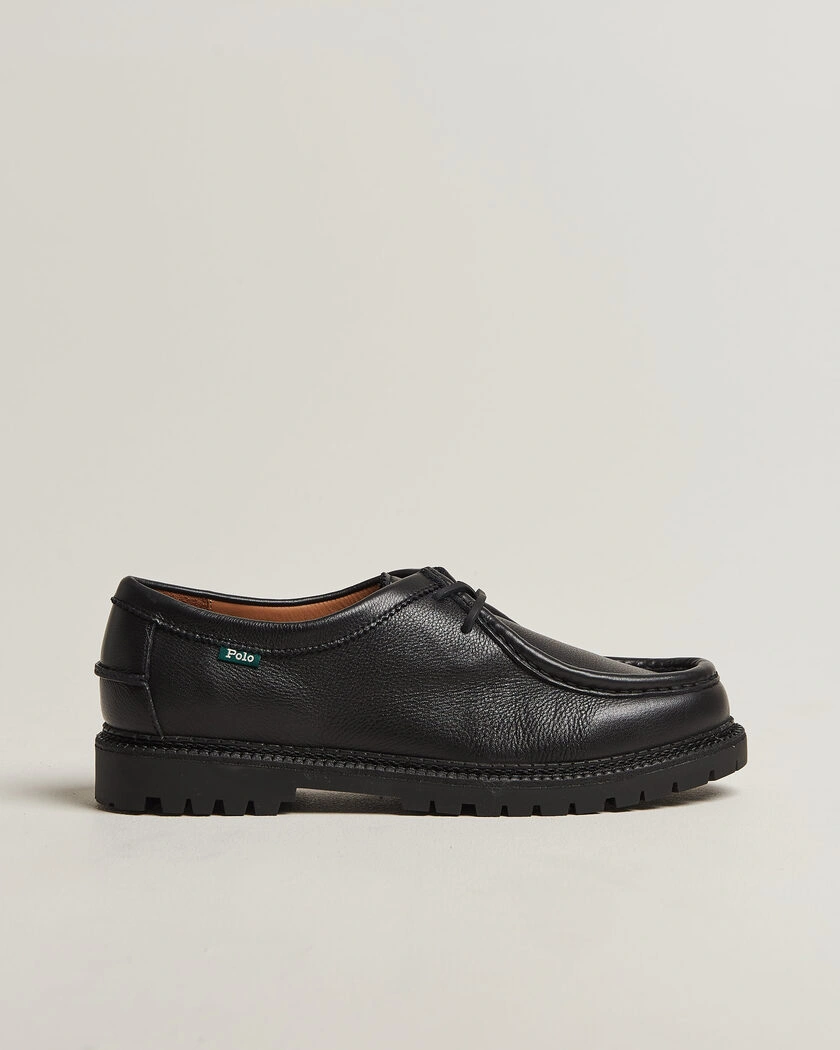 Polo Ralph Lauren Jett Apron Derby Shoe Black – Black