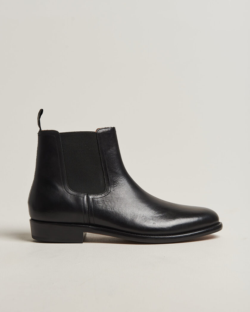 Polo Ralph Lauren Owen Leather Chelsea Boots Black – Black
