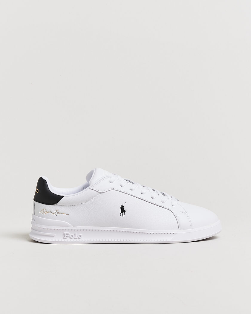 Polo Ralph Lauren Heritage Court SIG Sneakers White/Black – White