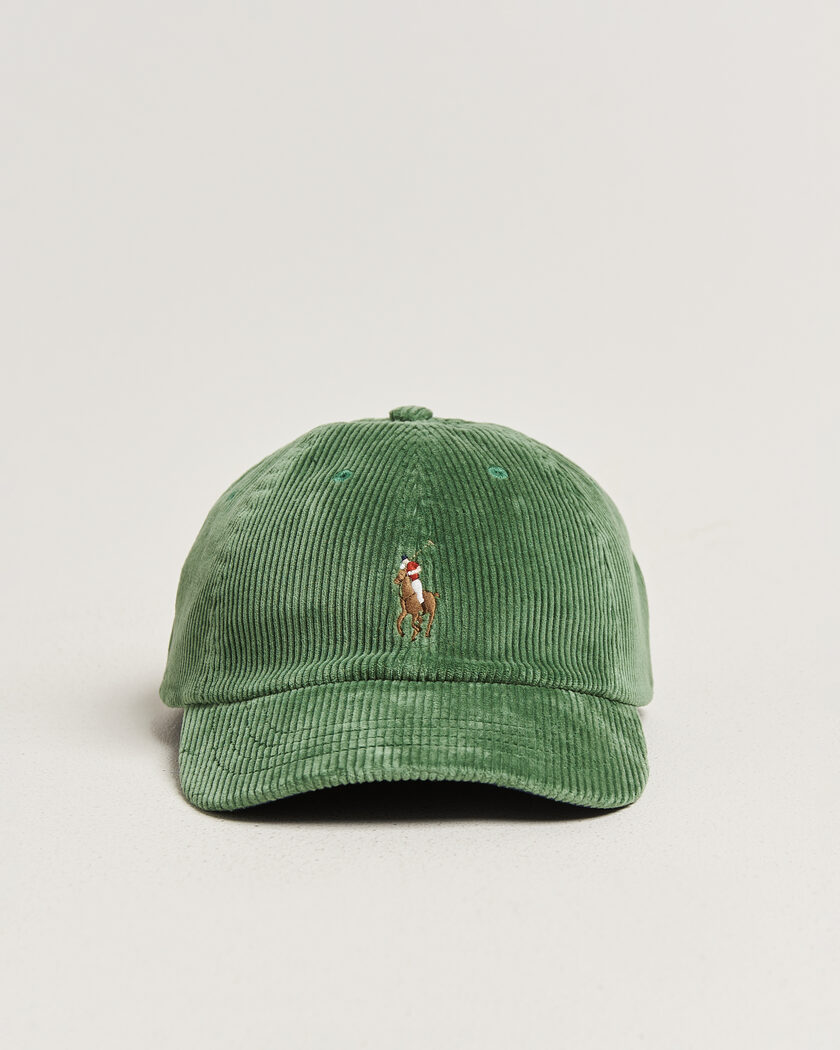Polo Ralph Lauren Corduroy Cap Meadow Green – Green