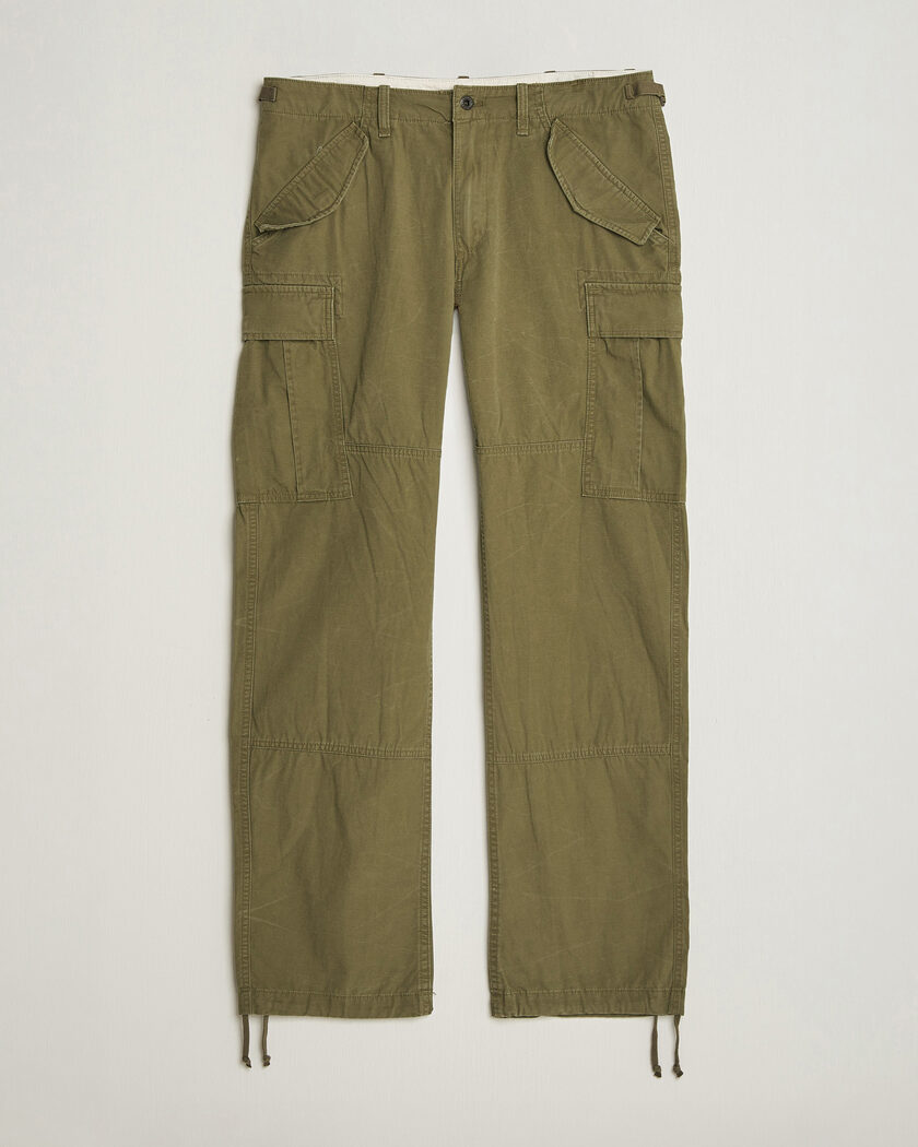 Moncler Grenoble Zip Off Cargo Pants Military Green at CareOfCarl.com