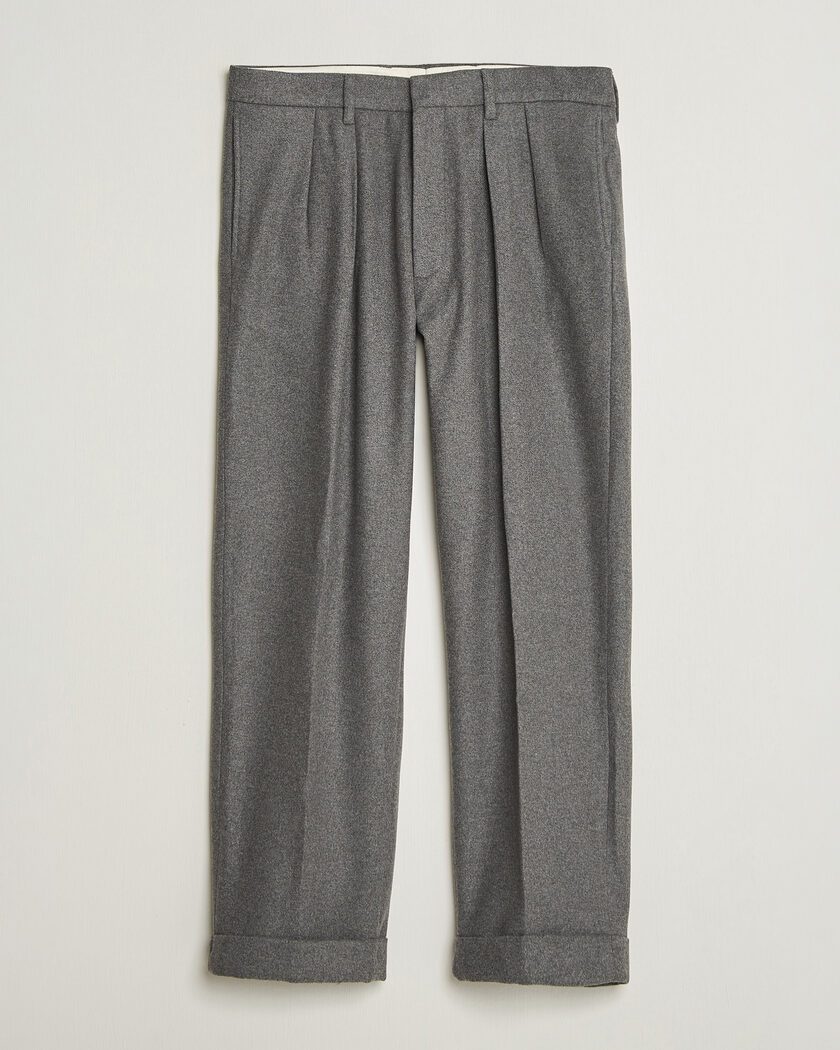 Polo Ralph Lauren Flanell Blend Straight Fit Pants Medium Grey – Grey