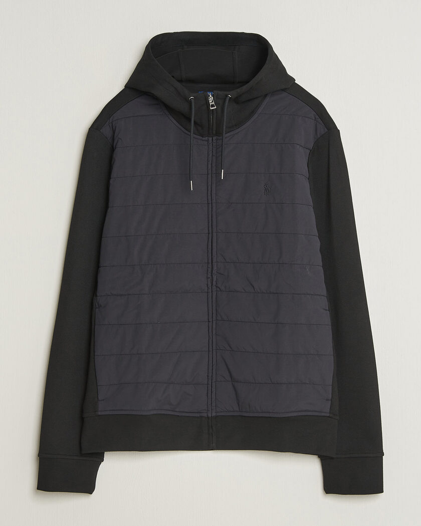 Fred Perry Tipped Taped Track Jacket Black at CareOfCarl.com