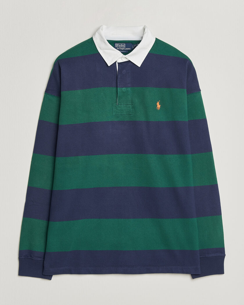 Polo Ralph Lauren Jersey Knitted Rugby Pullover Green/Cobolt – Multi-colour