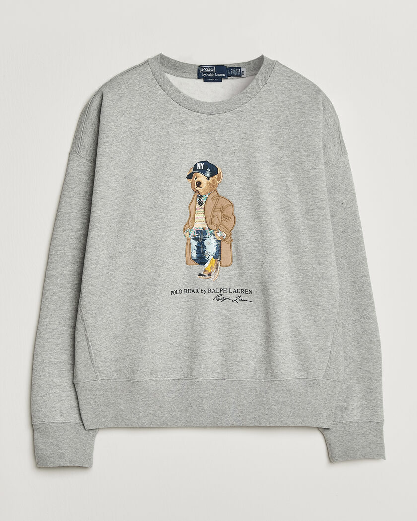 Stone Island Garment Dyed Fleece Sweatshirt Melange Grey at
