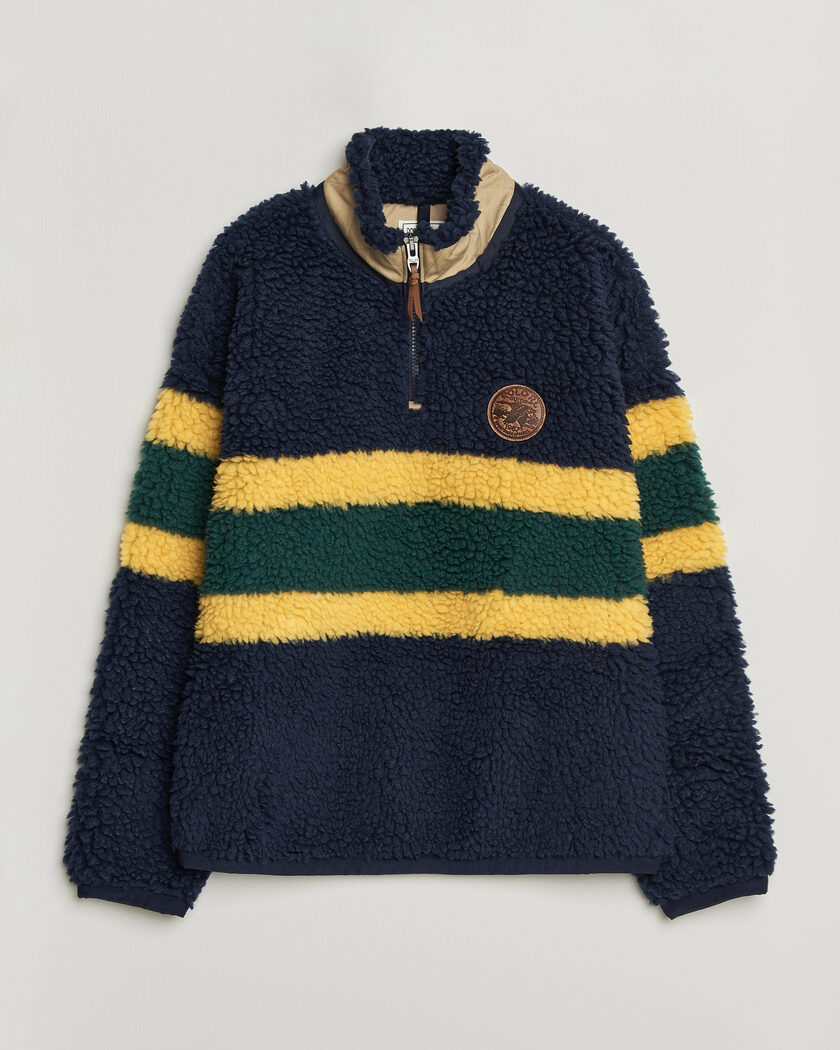 Polo Ralph Lauren Shaggy Hi Pile Pullover Cruise Navy – Blue