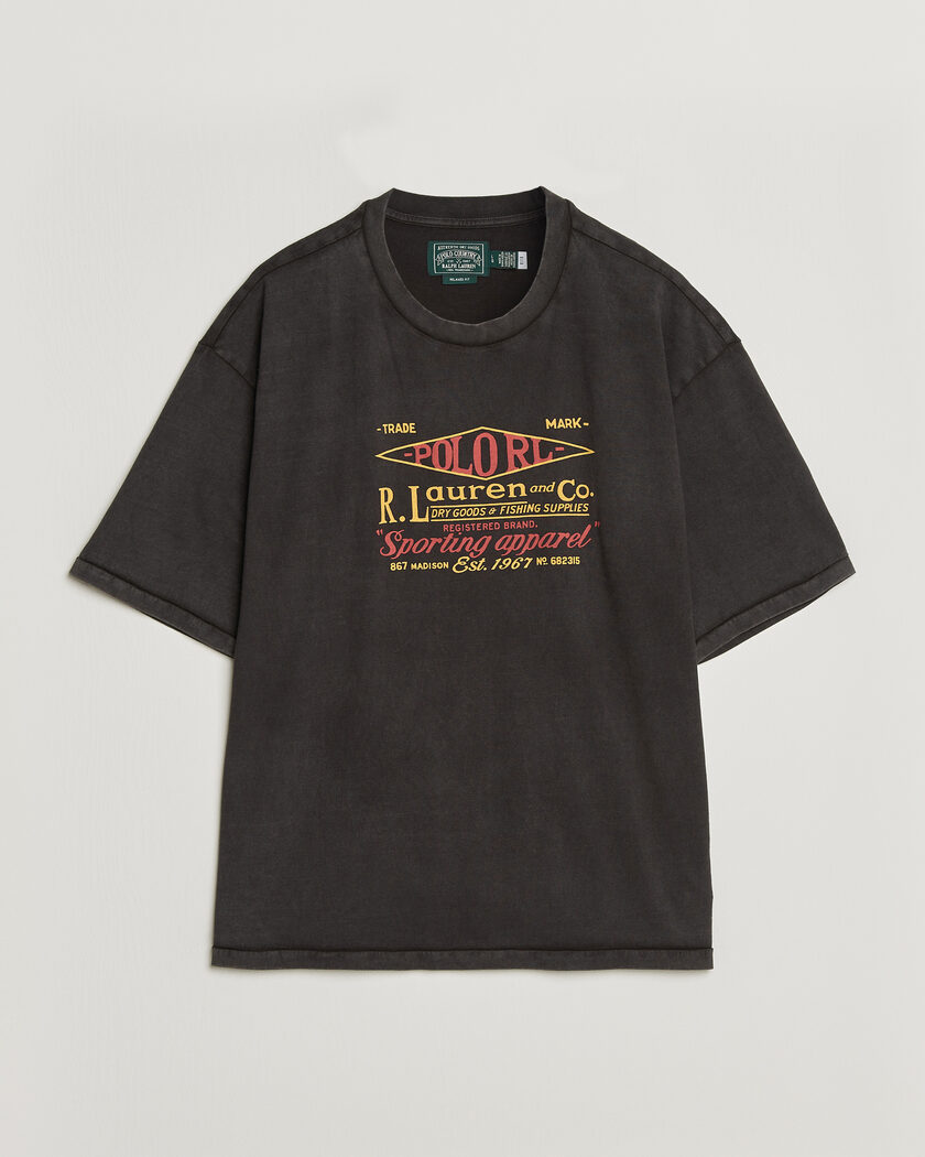 【新品】POLO RALPH LAUREN 半袖ニットTシャツ ブラック L Polo Ralph Lauren Jersey Logo T-Shirt Polo Black/Sweet Tomato at