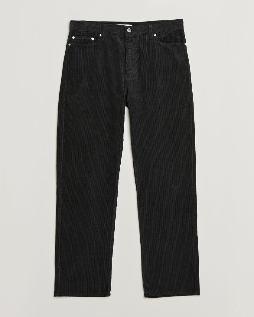 Samsøe Samsøe Eddie Corduroy Trousers Black – Black