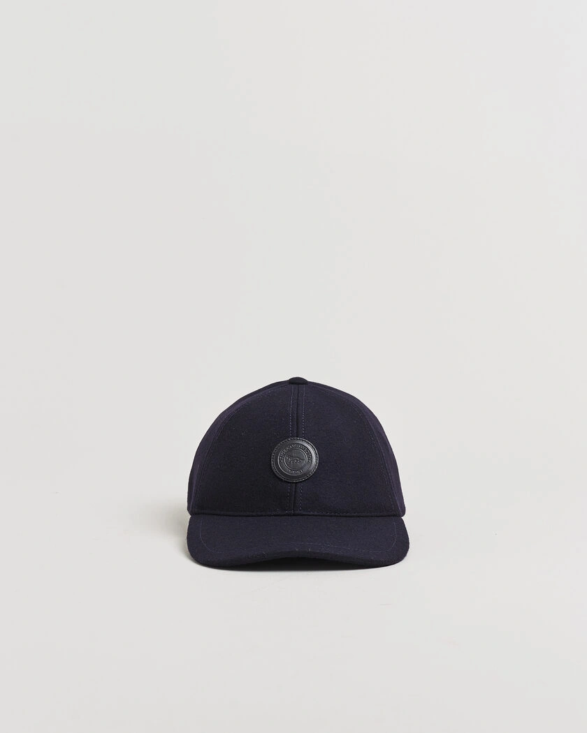 Tiger of Sweden Hent Wool/Cashmere Cap Light Ink – Blue