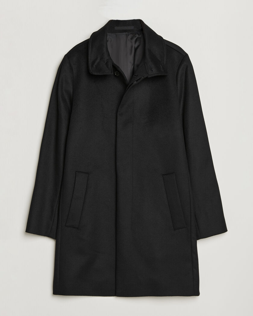 Tiger of Sweden Aleric Wool/Cashmere Coat Black – Black