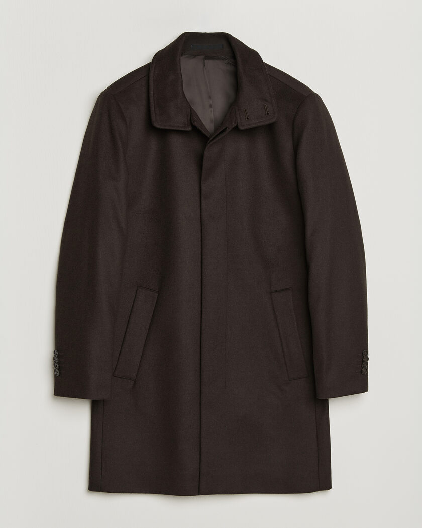 Tiger of Sweden Aleric Wool/Cashmere Coat Espresso – Brown