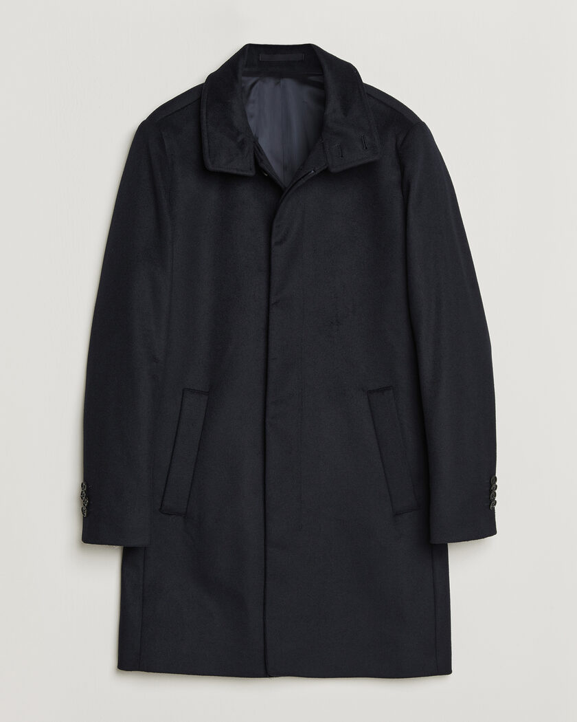 Tiger of Sweden Aleric Wool/Cashmere Coat Light Ink – Blue
