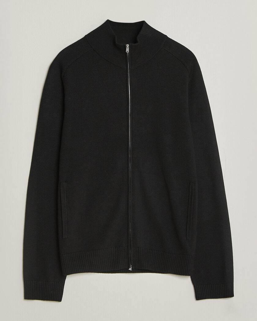 Tiger of Sweden Niall Heavy Knitted Full Zip Light Ink at