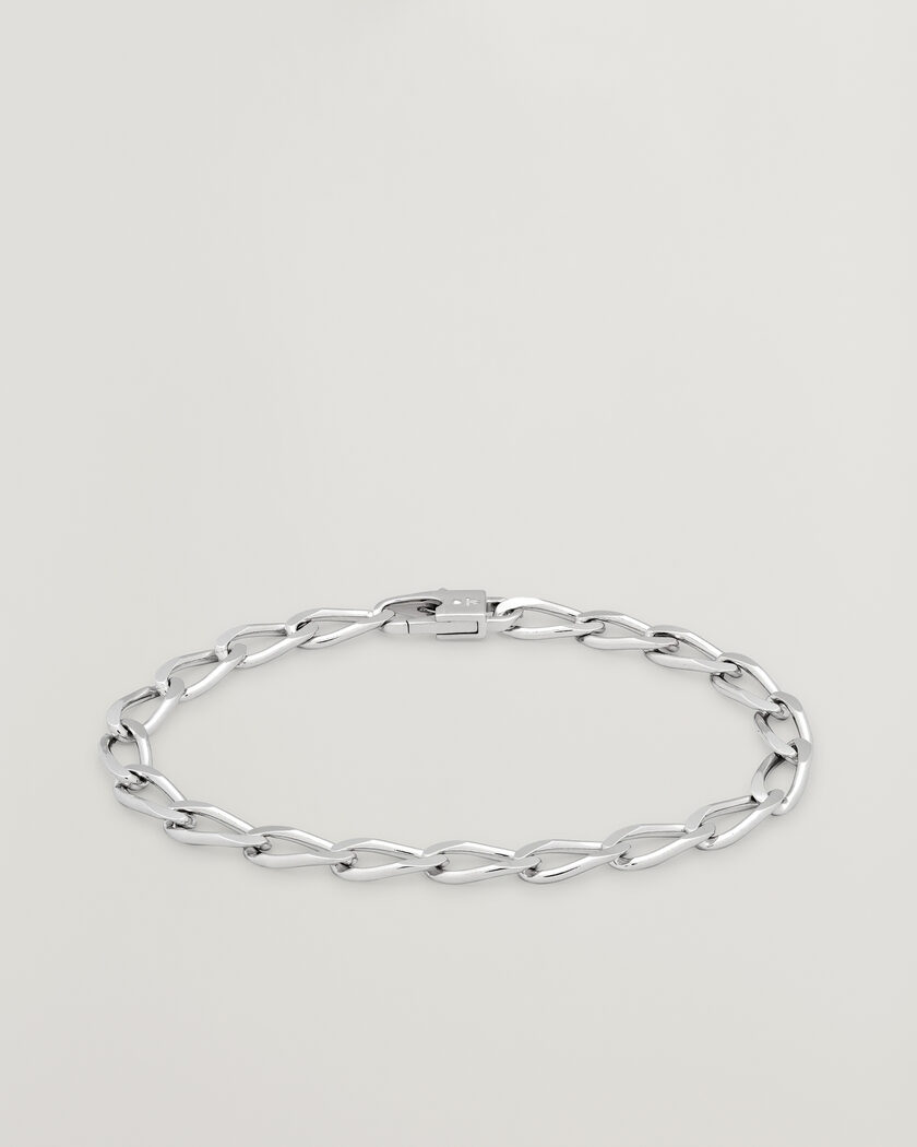 Tom Wood Arlo Large Bracelet Silver – Silver