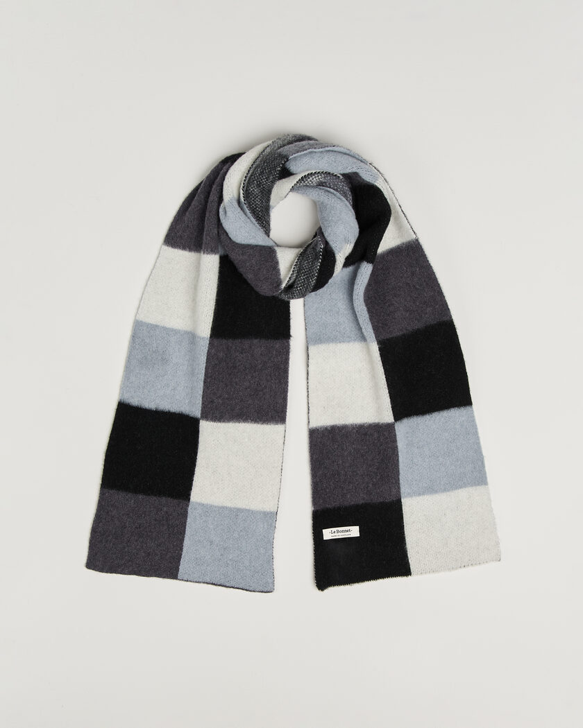 Le Bonnet Lambswool Scarf Stone – Multi-colour