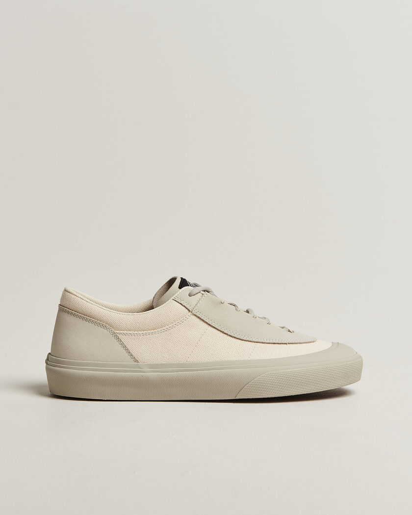  Stone Island Low Top Canvas Sneaker Ivory – White