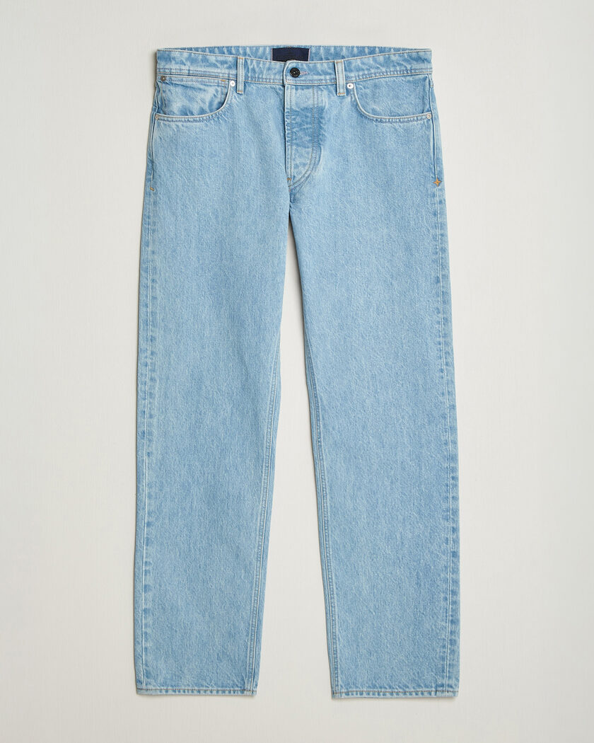 Stone Island Regular Straight Fit Indigo Jeans Blue Light Wash – Blue