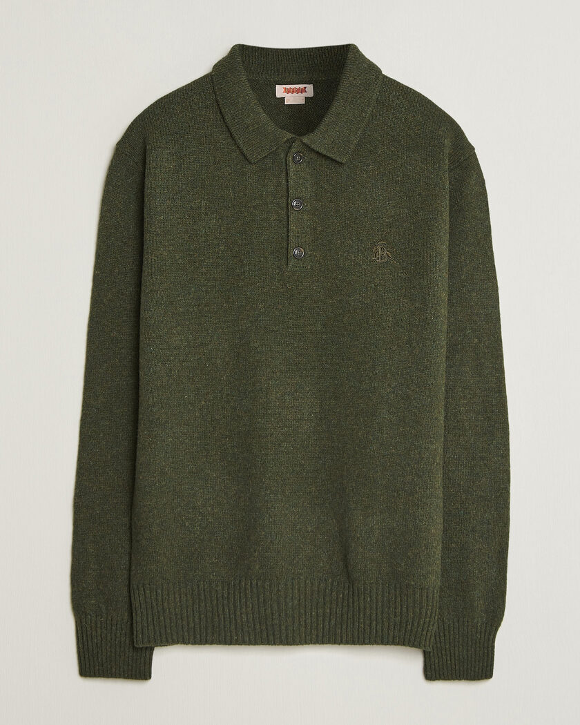 Baracuta Shetland Polo Beech – Green