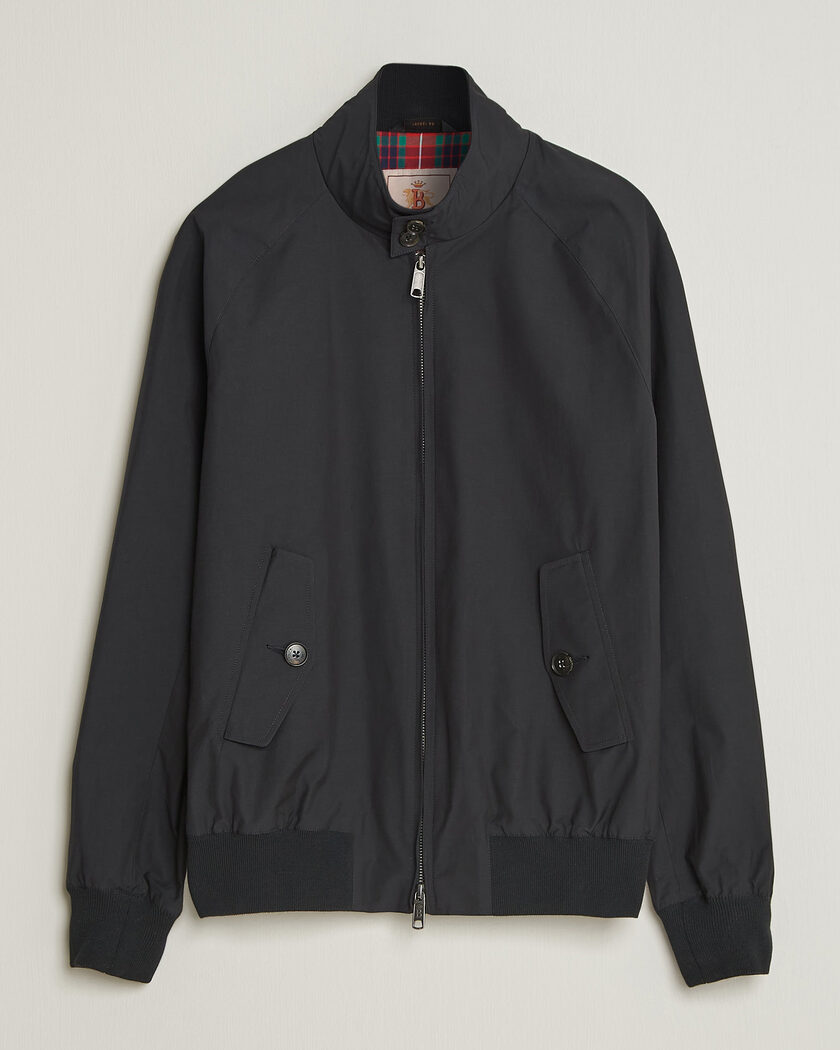 Maison Kitsuné Grey Fox Teddy Varsity Jacket Black at CareOfCarl.com