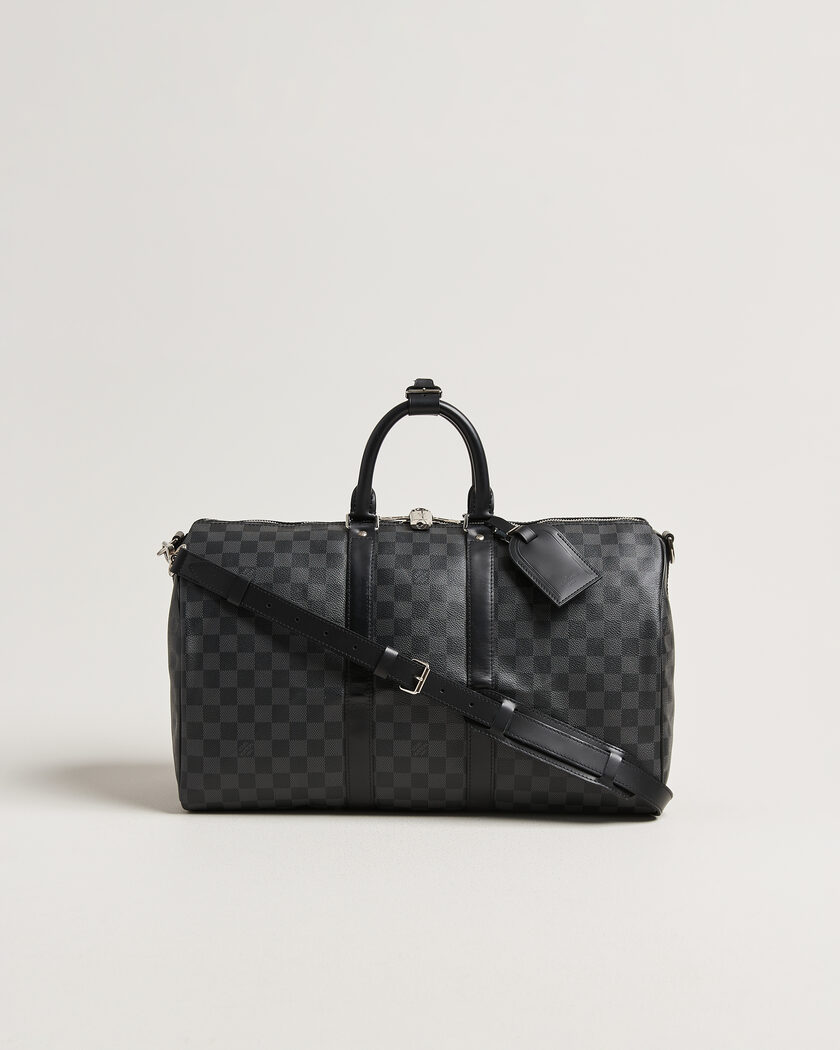 Louis Vuitton Pre-Owned Vassili Briefcase Navy at CareOfCarl.com