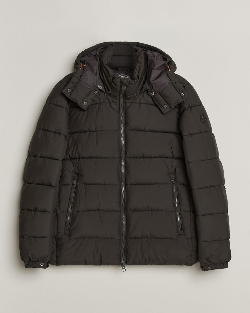 Save The Duck Boris Matt Padded Puffer Brown Black – Black