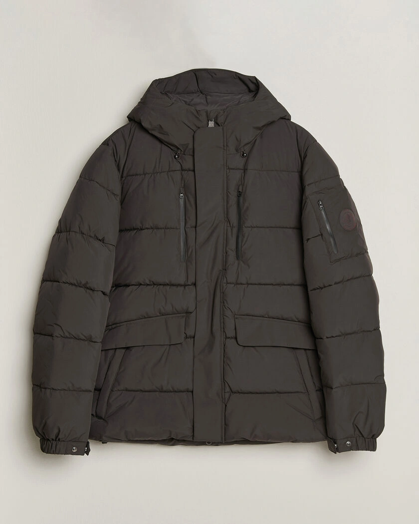 Save The Duck Espel Short Arctic Parka Brown Black – Brown