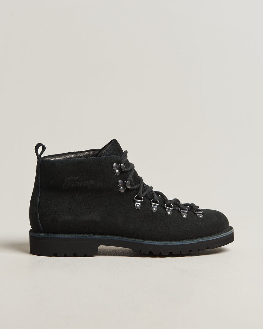 Fracap M120 Suede Boot Black – Black