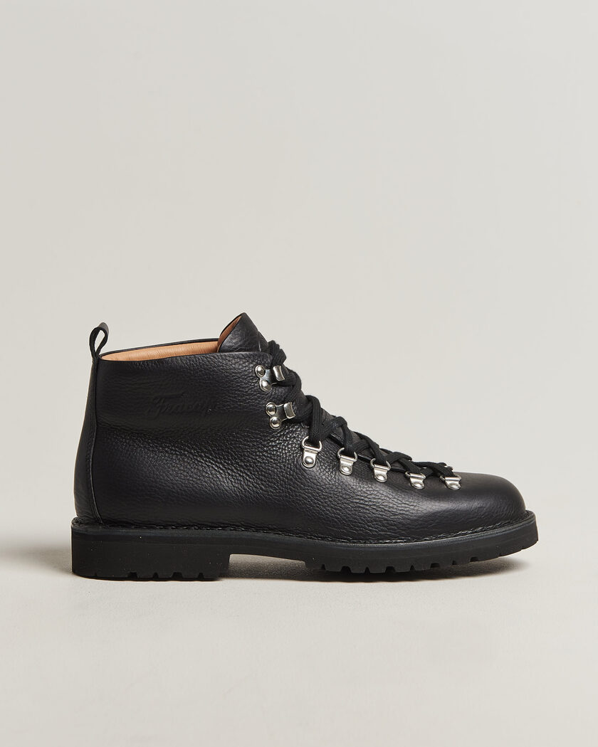 Fracap M120 Grain Leather Boot Black – Black