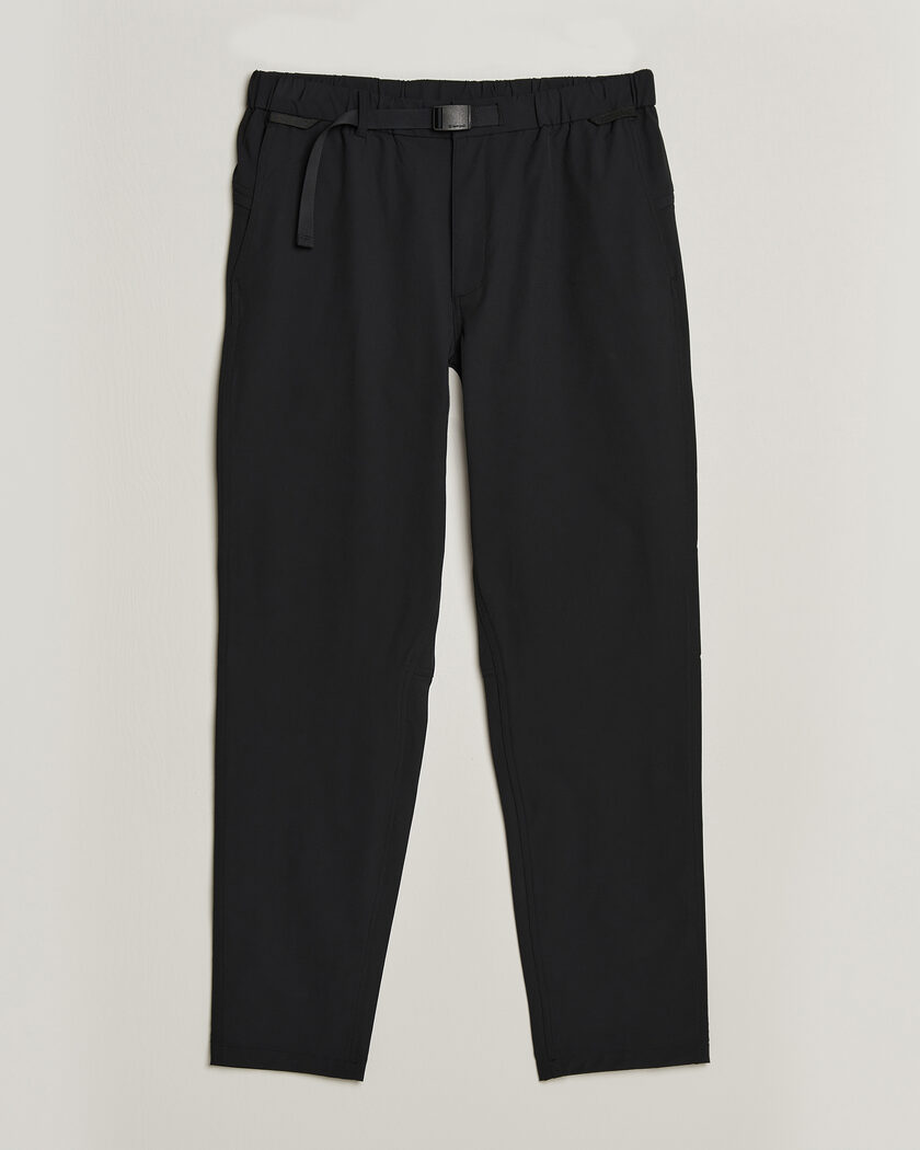 Snow Peak Water-Repellent Stretch Tapered Pants Black – Black