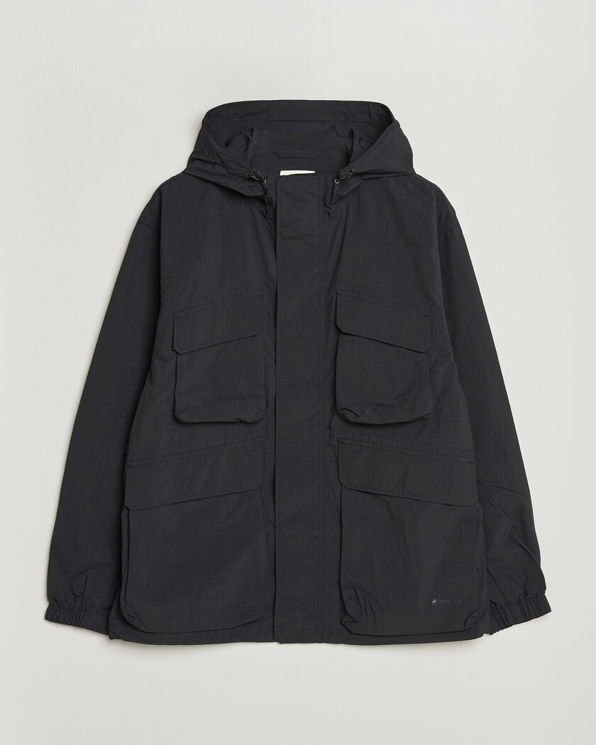 Snow Peak Nylon Double Rip Jacket Black – Black