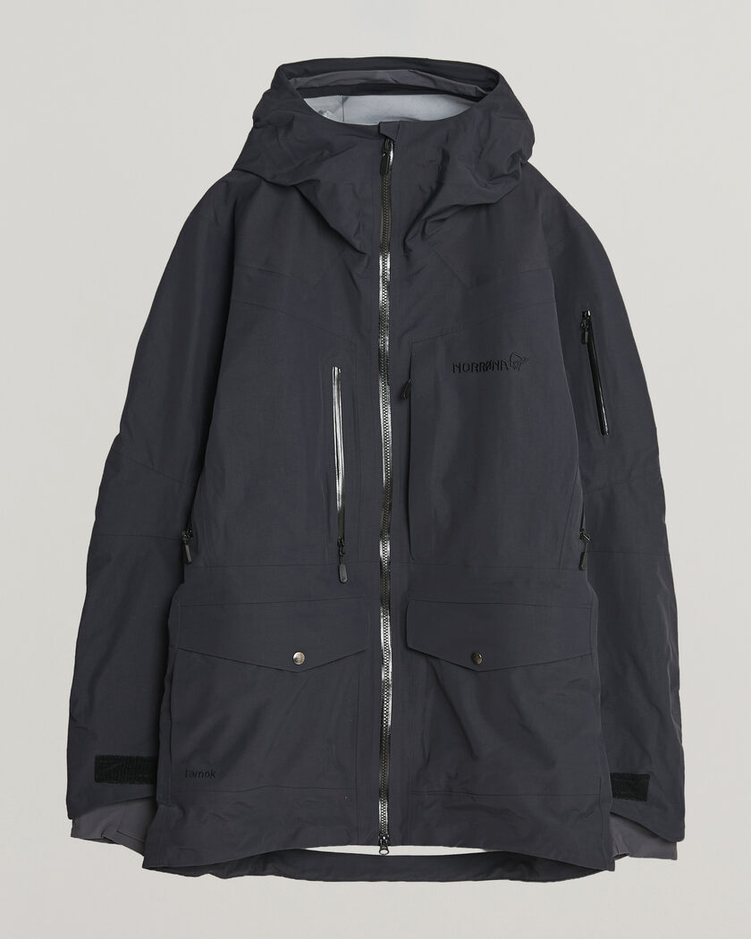 Norrøna Tamok Dri3 Jacket Caviar Black – Black