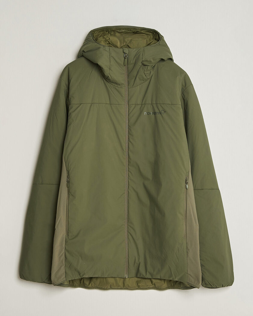 Norrøna Femund Thermo Zip Hood Olive Night – Green